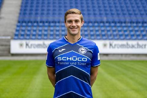 Tom Schütz DSC Arminia Bielefeld 2 BL, portrait date 2019 2020 Copyright: xDavidxInderliedx