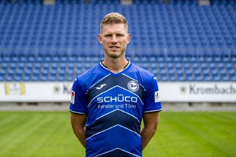 Fabian Klos DSC Arminia Bielefeld 2 BL, portrait date 2019 2020 Copyright: xDavidxInderliedx
