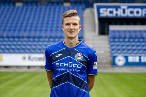 Fabian Kunze DSC Arminia Bielefeld 2 BL, portrait date 2019 2020 Copyright: xDavidxInderliedx