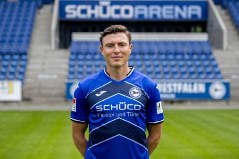 Nils Quaschner DSC Arminia Bielefeld 2 BL, portrait date 2019 2020 Copyright: xDavidxInderliedx