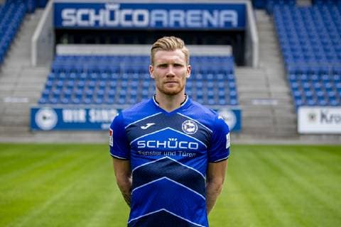 Andreas Voglsammer DSC Arminia Bielefeld 2 BL, portrait date 2019 2020 Copyright: xDavidxInderliedx