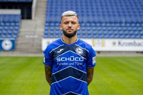 Keanu Staude DSC Arminia Bielefeld 2 BL, portrait date 2019 2020 Copyright: xDavidxInderliedx