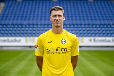 Philipp Klewin DSC Arminia Bielefeld 2 BL, portrait date 2019 2020 Copyright: xDavidxInderliedx