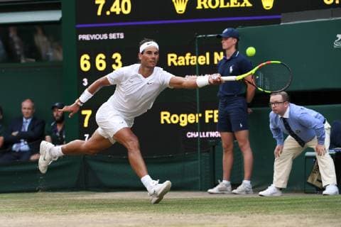 Wimbledon 2019 Rafael Nadal , Spain *** Wimbledon 2019 Rafael Nadal , Spain