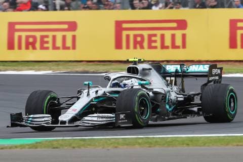 13th July 2019, Silverstone Circuit. Northampton, England; FIA Formula 1 Grand Prix of Britain, Qualification Day; Valtteri Bottas driving his Mercedes AMG Petronas Motorsport F1 W10  ActionPlus12153289 TimxWilliams