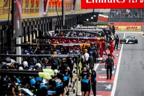 Motorsports: FIA Formula One World Championship, WM, Weltmeisterschaft 2019, Grand Prix of Great Britain, 77 Valtteri Bottas (FIN, Mercedes AMG Petronas Motorsport), Silverstone Great Britain