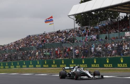 Motorsports: FIA Formula One World Championship, WM, Weltmeisterschaft 2019, Grand Prix of Great Britain, 77 Valtteri Bottas (FIN, Mercedes AMG Petronas Motorsport), Silverstone Great Britain
