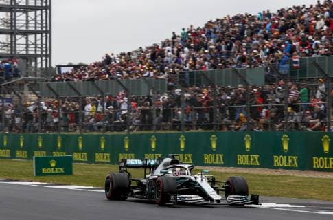 Motorsports: FIA Formula One World Championship, WM, Weltmeisterschaft 2019, Grand Prix of Great Britain, 44 Lewis Hamilton (GBR, Mercedes AMG Petronas Motorsport), Silverstone Great Britain