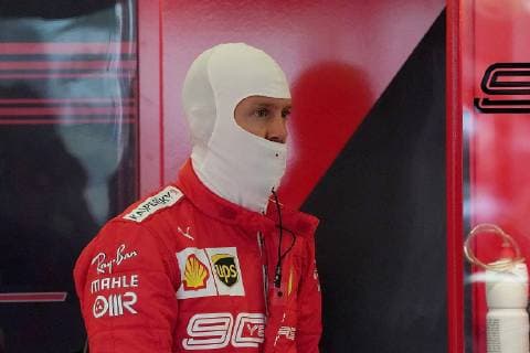 VETTEL Sebastian F1 Team Scuderia Ferrari Formula 1 GP 2019 Silverstone on 13 07 2019 at Silverstone