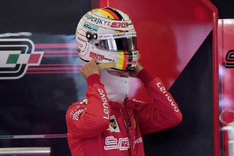 VETTEL Sebastian F1 Team Scuderia Ferrari Formula 1 GP 2019 Silverstone on 13 07 2019 at Silverstone