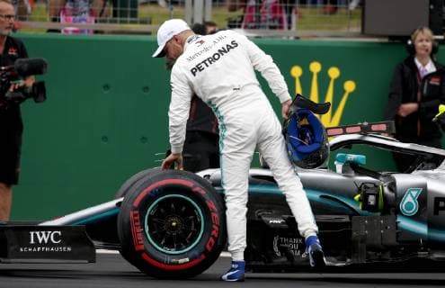 Motorsports: FIA Formula One World Championship, WM, Weltmeisterschaft 2019, Grand Prix of Great Britain, 77 Valtteri Bottas (FIN, Mercedes AMG Petronas Motorsport), Silverstone Great Britain