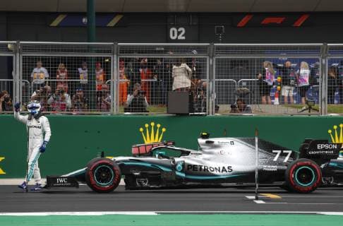 Motorsports: FIA Formula One World Championship, WM, Weltmeisterschaft 2019, Grand Prix of Great Britain, 77 Valtteri Bottas (FIN, Mercedes AMG Petronas Motorsport), Silverstone Great Britain