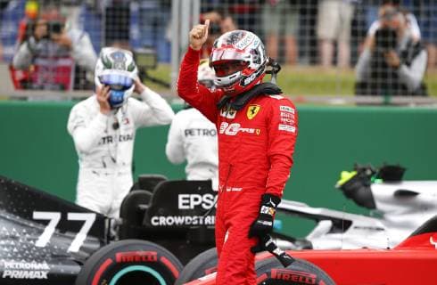 Motorsports: FIA Formula One World Championship, WM, Weltmeisterschaft 2019, Grand Prix of Great Britain, 16 Charles Leclerc (MCO, Scuderia Ferrari Mission Winnow), Silverstone Great Britain