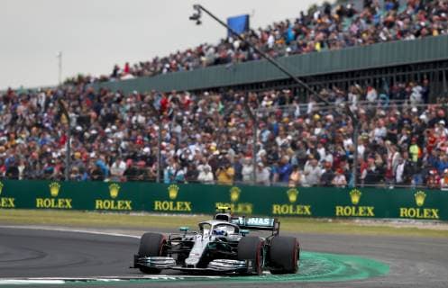 Motorsports: FIA Formula One World Championship, WM, Weltmeisterschaft 2019, Grand Prix of Great Britain, 77 Valtteri Bottas (FIN, Mercedes AMG Petronas Motorsport), Silverstone Great Britain