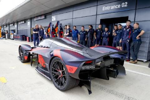 Motorsports: FIA Formula One World Championship, WM, Weltmeisterschaft 2019, Grand Prix of Great Britain, Aston Martin Valkyrie Silverstone Great Britain