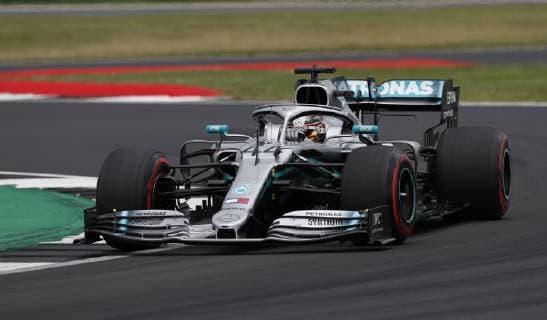 Motorsports: FIA Formula One World Championship, WM, Weltmeisterschaft 2019, Grand Prix of Great Britain, 44 Lewis Hamilton (GBR, Mercedes AMG Petronas Motorsport), Silverstone Great Britain