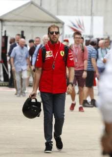 Motorsports: FIA Formula One World Championship, WM, Weltmeisterschaft 2019, Grand Prix of Great Britain, 5 Sebastian Vettel (GER, Scuderia Ferrari Mission Winnow), Silverstone Great Britain