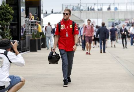 Motorsports: FIA Formula One World Championship, WM, Weltmeisterschaft 2019, Grand Prix of Great Britain, 5 Sebastian Vettel (GER, Scuderia Ferrari Mission Winnow), Silverstone Great Britain