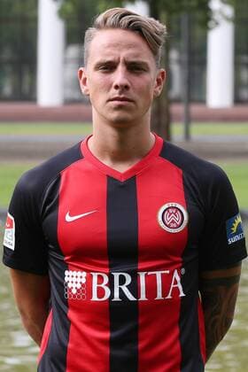11 07 2019, xjhx, Football 2 Bundesliga, SV Wehen Wiesbaden Team photo Portrait date Photo date 2019 2020 emspor, v l Philip Tietz DFL DFL DFB REGULATIONS PROHIBIT ANY USE OF PHOTOGRAPHS as IMAGE SEQUENCES and or QUASI VIDEO Wiesbaden