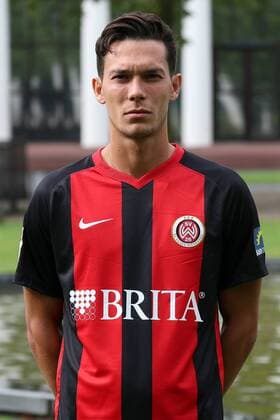 11 07 2019, xjhx, Football 2 Bundesliga, SV Wehen Wiesbaden Team photo Portrait date Photo date 2019 2020 emspor, v l Jeremias Lorch DFL DFL REGULATIONS PROHIBIT ANY USE OF PHOTOGRAPHS as IMAGE SEQUENCES and or QUASI VIDEO Wiesbaden