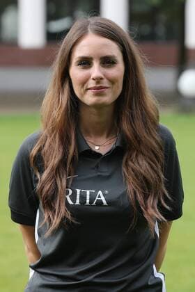 11 07 2019, xjhx, Football 2 Bundesliga, SV Wehen Wiesbaden Team photo Portrait Date 2019 2020 emspor, v l Janina Kulm Patzler Assistant to the Sports Director DFL DFB REGULATIONS PROHIBIT ANY USE OF PHOTOGRAPHS as IMAGE SEQUENCES and or QUASI VIDEO Wiesbaden