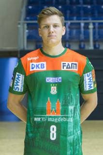 14 07 2019, xtgx, Handball Liqui Moli Bundesliga, SC Magdeburg Photography emspor, v l Christoph Steinert Portrait, Portraet, Single picture GETEC Arena