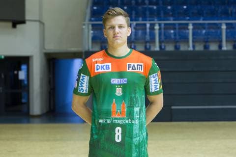 14 07 2019, xtgx, Handball Liqui Moli Bundesliga, SC Magdeburg Photography emspor, v l Christoph Steinert Portrait, Portraet, Single picture GETEC Arena