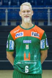 14 07 2019, xtgx, Handball Liqui Moli Bundesliga, SC Magdeburg Photography emspor, v l Matthias Musche Portrait, Portrait, Single picture GETEC Arena