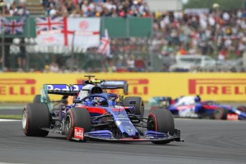 Photo4 LaPresse 14 07 2019 Silverstone, England Grand Prix Formula One England 2019 In the pic: race, Alexader Albon (THA) Scuderia Toro Rosso STR14  Copyright: xPhoto4 LaPressex