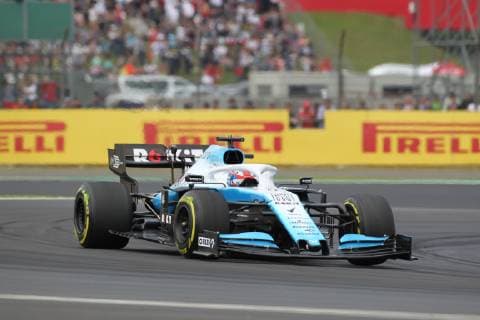 Photo4 LaPresse 14 07 2019 Silverstone, England Grand Prix Formula One England 2019 In the pic: race, George Russell (GBR) Williams F1 FW42  Copyright: xPhoto4 LaPressex