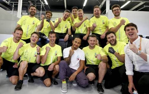 Motorsports: FIA Formula One World Championship, WM, Weltmeisterschaft 2019, Grand Prix of Great Britain, 44 Lewis Hamilton (GBR, Mercedes AMG Petronas Motorsport), Silverstone Great Britain