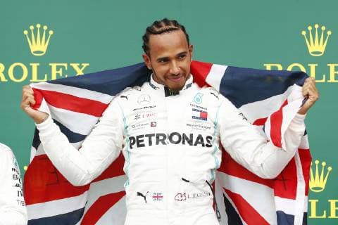 Motorsports: FIA Formula One World Championship, WM, Weltmeisterschaft 2019, Grand Prix of Great Britain, 44 Lewis Hamilton (GBR, Mercedes AMG Petronas Motorsport), Silverstone Great Britain