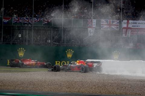 Motorsports: FIA Formula One World Championship, WM, Weltmeisterschaft 2019, Grand Prix of Great Britain, 33 Max Verstappen (NLD, Aston Martin Red Bull Racing), Silverstone Great Britain
