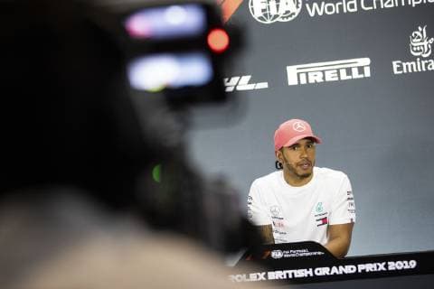 Motorsports: FIA Formula One World Championship, WM, Weltmeisterschaft 2019, Grand Prix of Great Britain, 44 Lewis Hamilton (GBR, Mercedes AMG Petronas Motorsport), Silverstone Great Britain