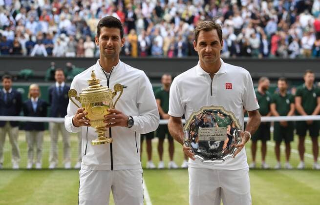 Wimbledon 2019 Novak Djokovic , Serbia