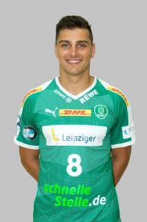 Lucas Krzikalla SC DHfK Handball 1 League , Portrait date 2019 2020 , Leipzig, 10 07 2019, Arena Leipzig, Handball ,