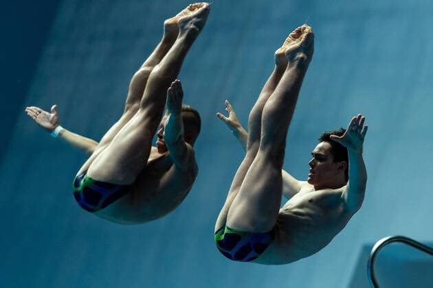 Sport Bilder des Tages BARTHEL Timo, MASSENBERG Lou GER GERMANY Gwangju South Korea 15 07 2019 Diving Men s 10m Synchro Platform Final 18th FINA World Aquatics Championships Nambu University Aquatics Center Photo Â© Andrea Staccioli Deepbluemedia Insidefoto AndreaXStaccioli