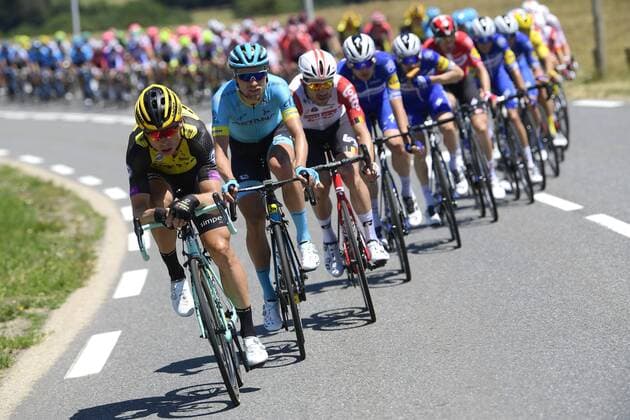 Sport Bilder des Tages ALBI, FRANCE - JULY 15 : Tony Martin (GER) of Jumbo-Visma during stage 10 of the 106th edition of the 2019 Tour de France cycling race, a stage of 217,5 kms with start in Saint-Flour and finish in Albi on July 15, 2019 in Albi, France, 15 07 2019 CYCLISME : Tour de France 2019 - Etape 10 - Saint-Flour a Albi - 15 07 2019 PhotoNews Panoramic 