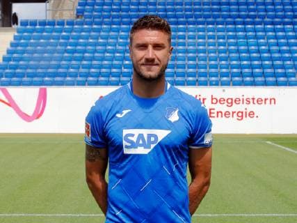 Ermin Bicakcic , TSG 1899 Hoffenheim Porträttermin TSG 1899 Hoffenheim 2018 2019 2019 Sinsheim, GER, 15 07 2019 ,Football 1 Bundesliga 2019 2020