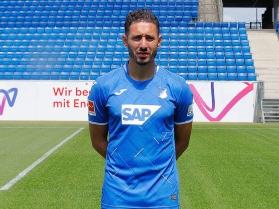 Ishak Belfodil , TSG 1899 Hoffenheim Porträttermin TSG 1899 Hoffenheim 2018 2019 2019 Sinsheim, GER, 15 07 2019 ,Football 1 Bundesliga 2019 2020