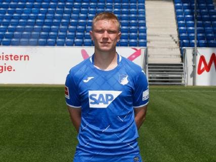 Philipp Ochs , TSG 1899 Hoffenheim Portrait date TSG 1899 Hoffenheim 2018 2019 2019 Sinsheim, GER, 15 07 2019 ,Football 1 Bundesliga 2019 2020