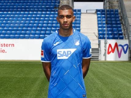 Kevin Akpoguma , TSG 1899 Hoffenheim Porträttermin TSG 1899 Hoffenheim 2018 2019 2019 Sinsheim, GER, 15 07 2019 ,Football 1 Bundesliga 2019 2020
