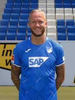 Kevin Vogt , TSG 1899 Hoffenheim Portrait of TSG 1899 Hoffenheim 2018 2019 Sinsheim, GER, 15 07 2019 ,Football 1 Bundesliga 2019 2020