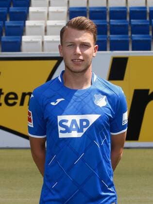 Dennis Geiger , TSG 1899 Hoffenheim Portrait date TSG 1899 Hoffenheim 2018 2019 2019 Sinsheim, GER, 15 07 2019 ,Football 1 Bundesliga 2019 2020