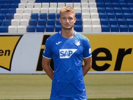 Stefan Posch , TSG 1899 Hoffenheim Portrait date TSG 1899 Hoffenheim 2018 2019 2019 Sinsheim, GER, 15 07 2019 ,Football 1 Bundesliga 2019 2020