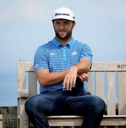 The Open Championship, Royal Portrush Golf Club, Co. Antrim 16 7 2019 Jon Rahm of Spain on the 6th tee box Jon Rahm on the 6th tee box 16 7 2019  Copyright: x©INPHO OisinxKeniryx BSU29459
