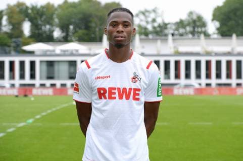 Kingsley Ehizibue 1 FC Köln 1 BL, portrait date 2019 2020