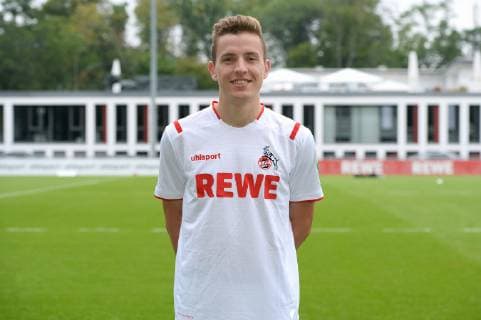Niklas Hauptmann 1 FC Köln 1 BL, portrait date 2019 2020