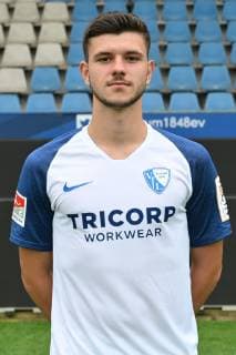 Stelios Kokovas VfL Bochum 2 BL, portrait date 2019 2020 Team2