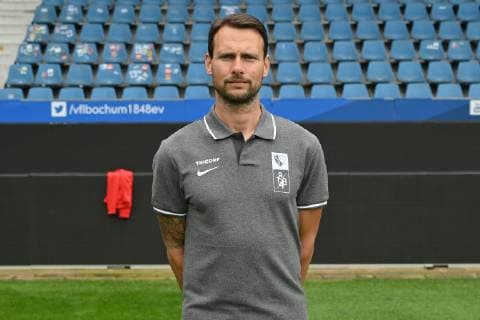 Athletics coach Jörn Menger VfL Bochum 2 BL, portrait date 2019 2020 Team2